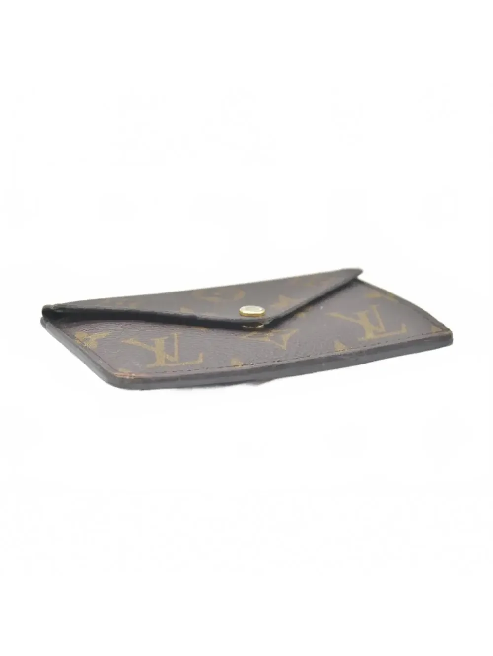 $675 Louis Vuitton  Monogram Recto Verso Card Holder RFID